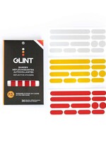 GLINT Reflective, Ensemble pour cadre 3 couleurs, Blanc/Jaune/Rouge, Kit