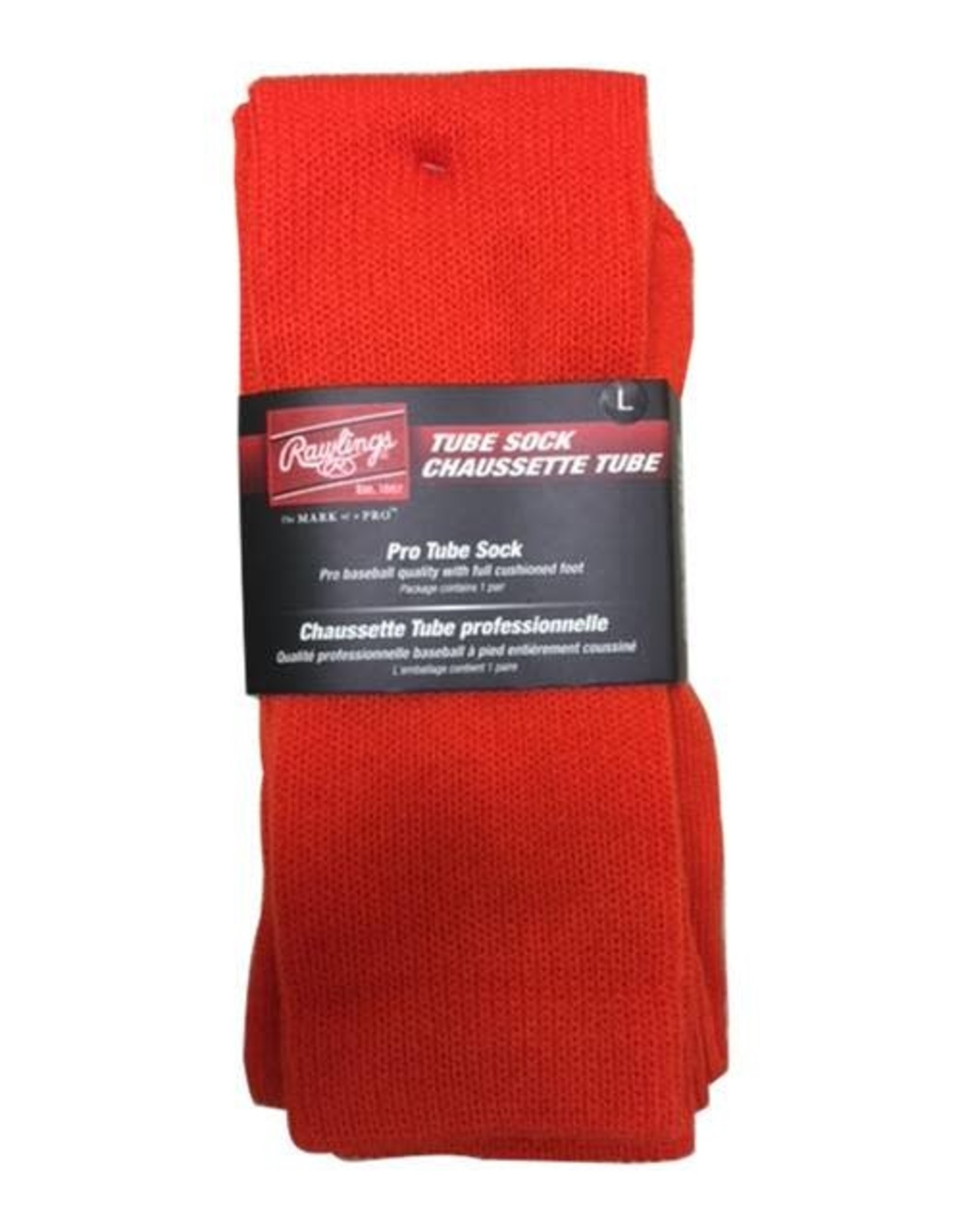 Rawlings PRO TUBE SOCK RED S