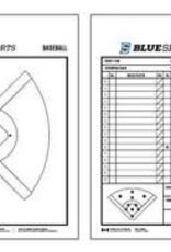 BLUE SPORTS BASEBALL DELUXE CLIPBOARD 10"X16