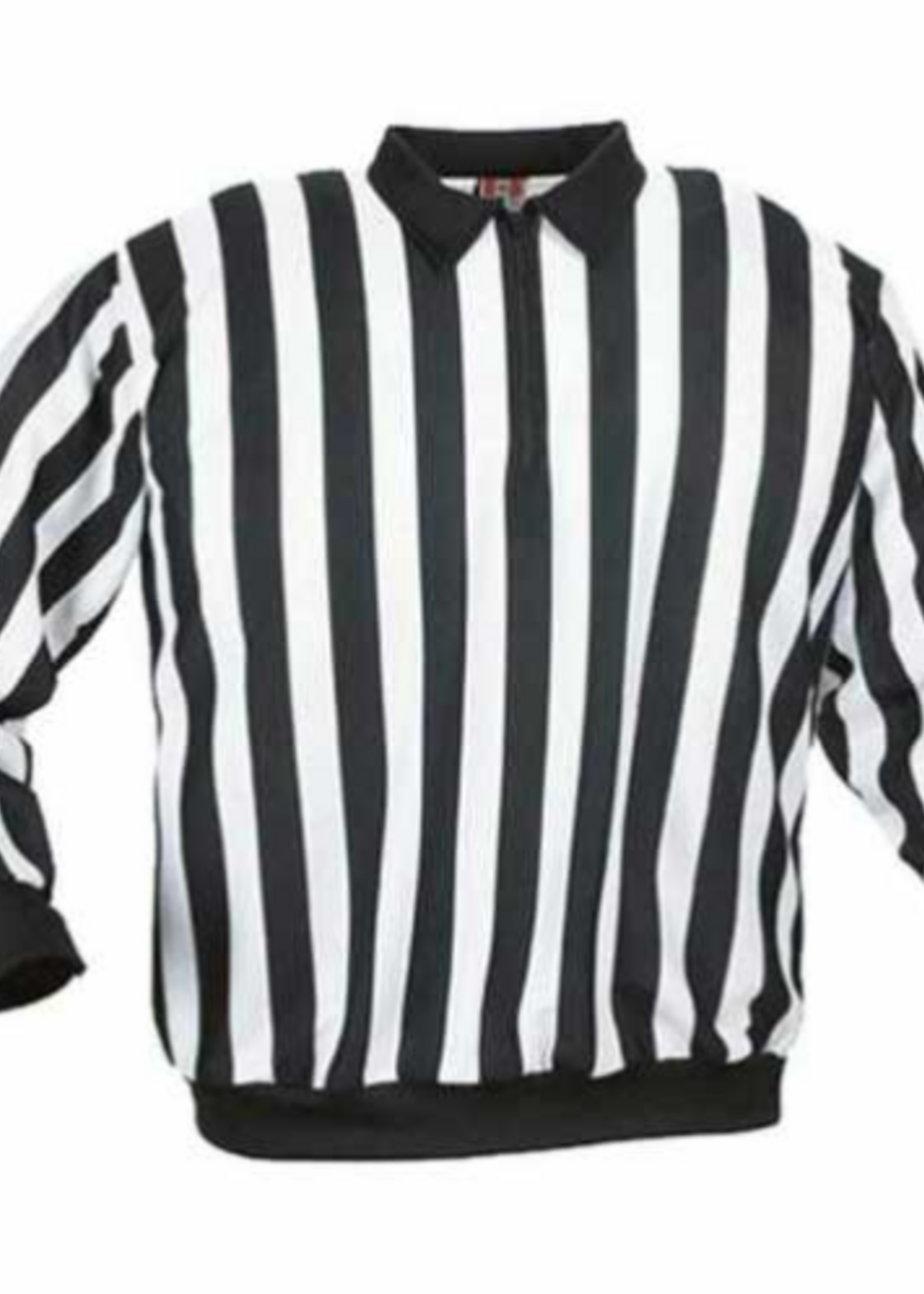 CCM Hockey CCM REFEREE JERSEY WITH SNAPS, SENIOR 50 BLACK - v.01