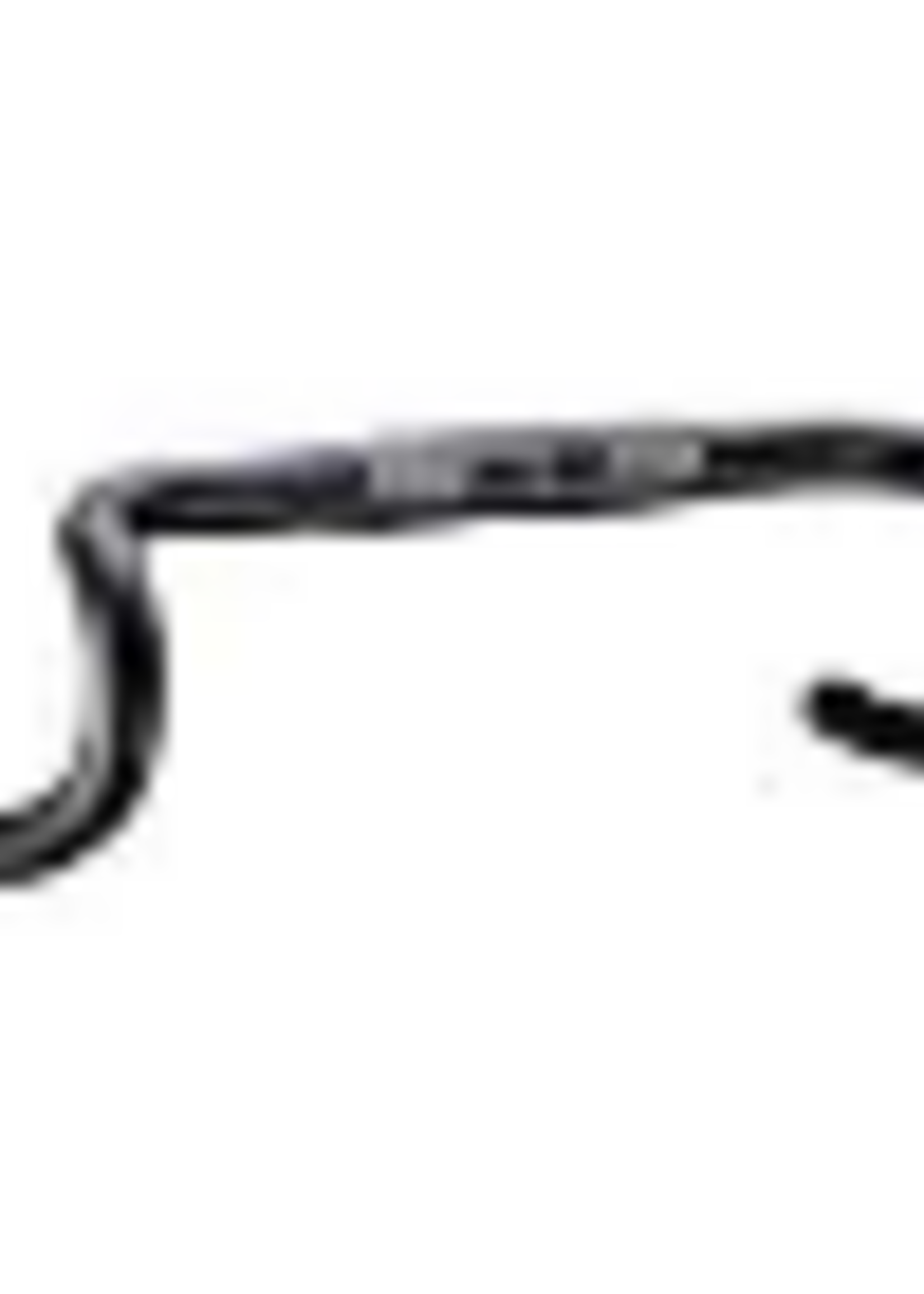 FSA, Omega Compact, Road handlebar, 31.8mm, 380mm, Reach:80mm, Drop:125mm, Black