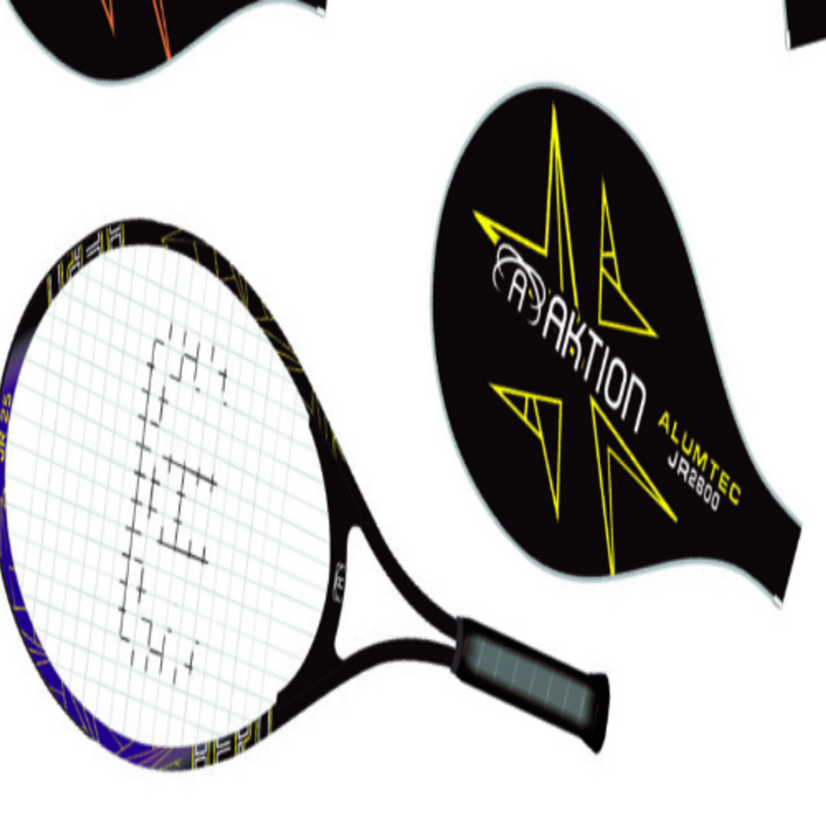 Raquette de Tennis Aktion Junior AK2600 25'' Mauve/Noir