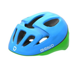 Briko Cycling Helmet JR,Fury Matt Blue-Green Fluo-A18 S