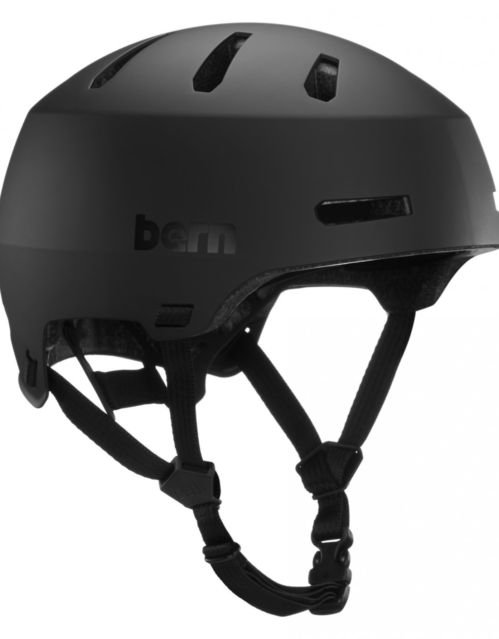 Bern, Macon 2.0, Helmet, Matte Black, L, 59 - 62cm