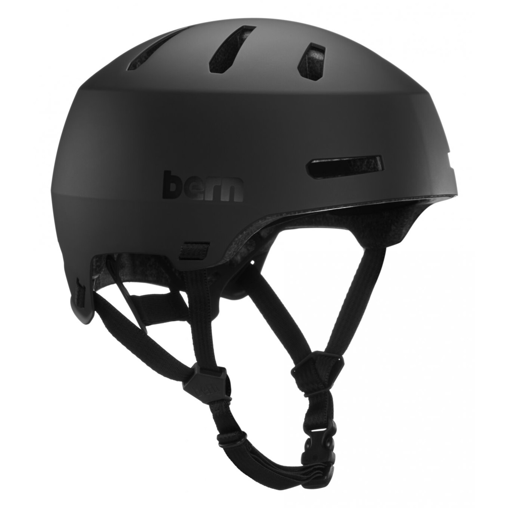 Bern, Macon 2.0, Helmet, Matte Black, L, 59 - 62cm