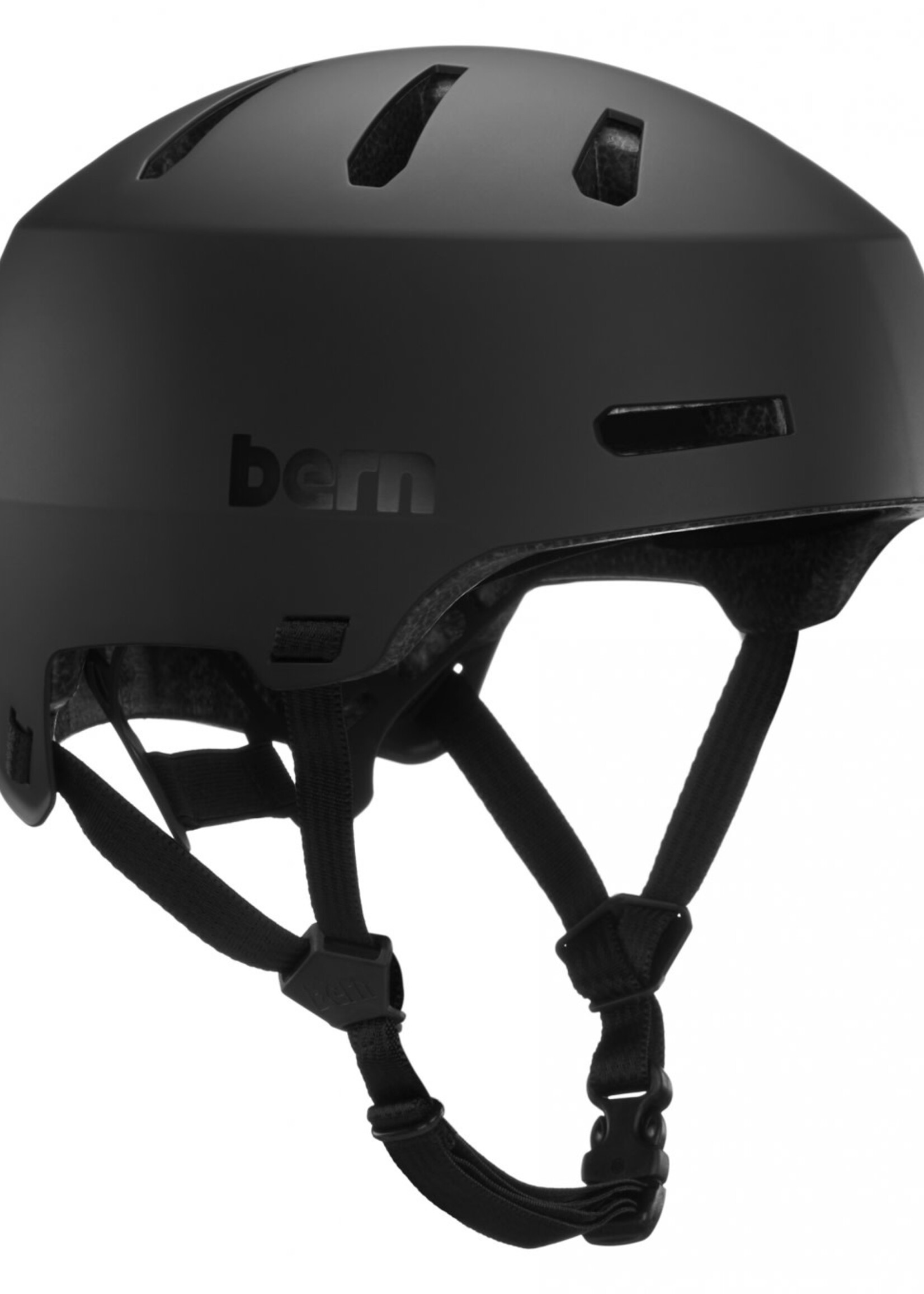 Bern, Macon 2.0, Helmet, Matte Black, L, 59 - 62cm