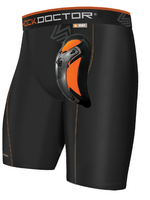 Shock Doctor Ultra Pro Comp Short w/Ultra Cup Blk M/S Adult BLACK