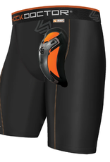 Shock Doctor Ultra Pro Comp Short w/Ultra Cup Blk M/S Adult BLACK