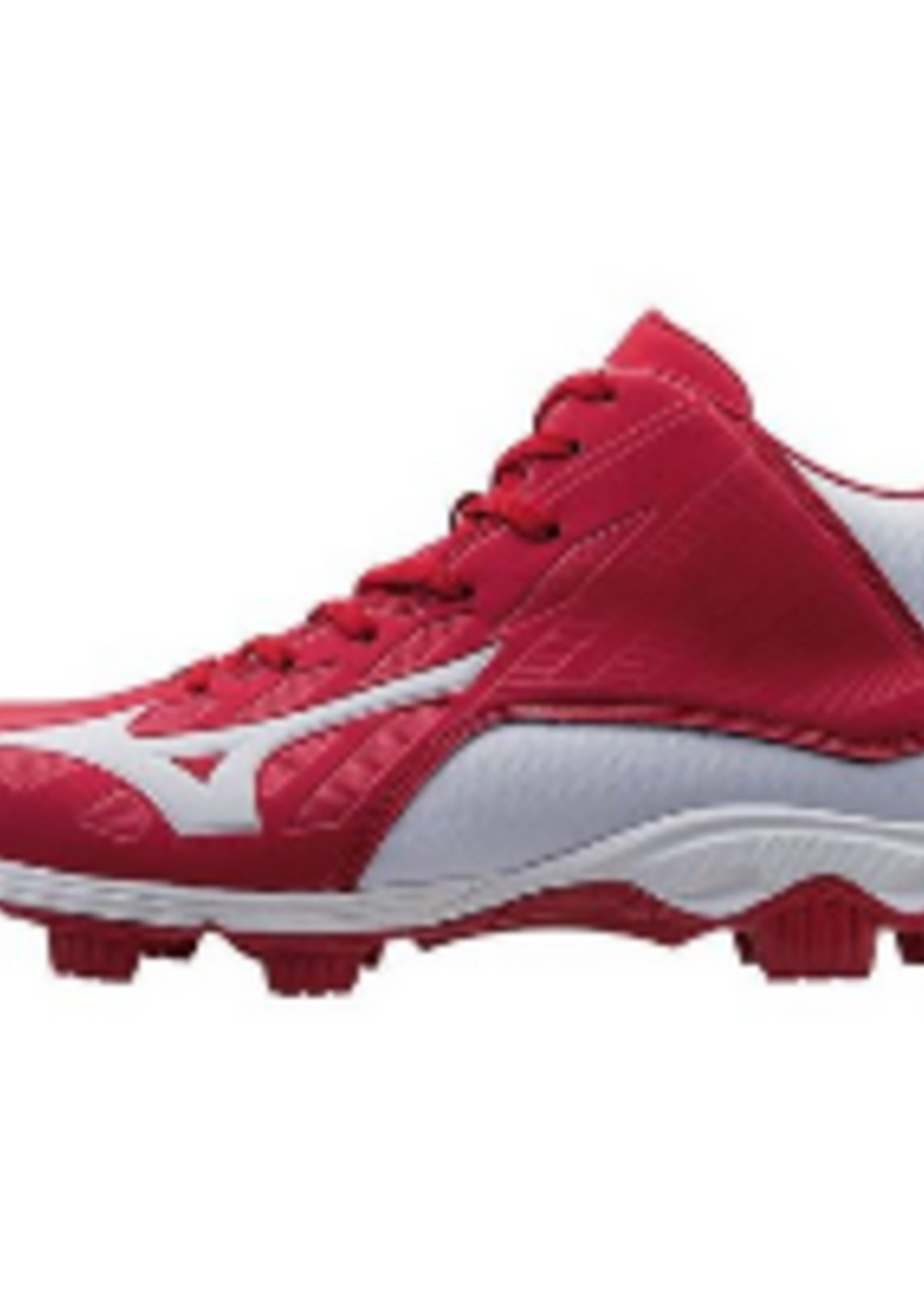Mizuno 9-SPIKE (4) MID RED/WHT