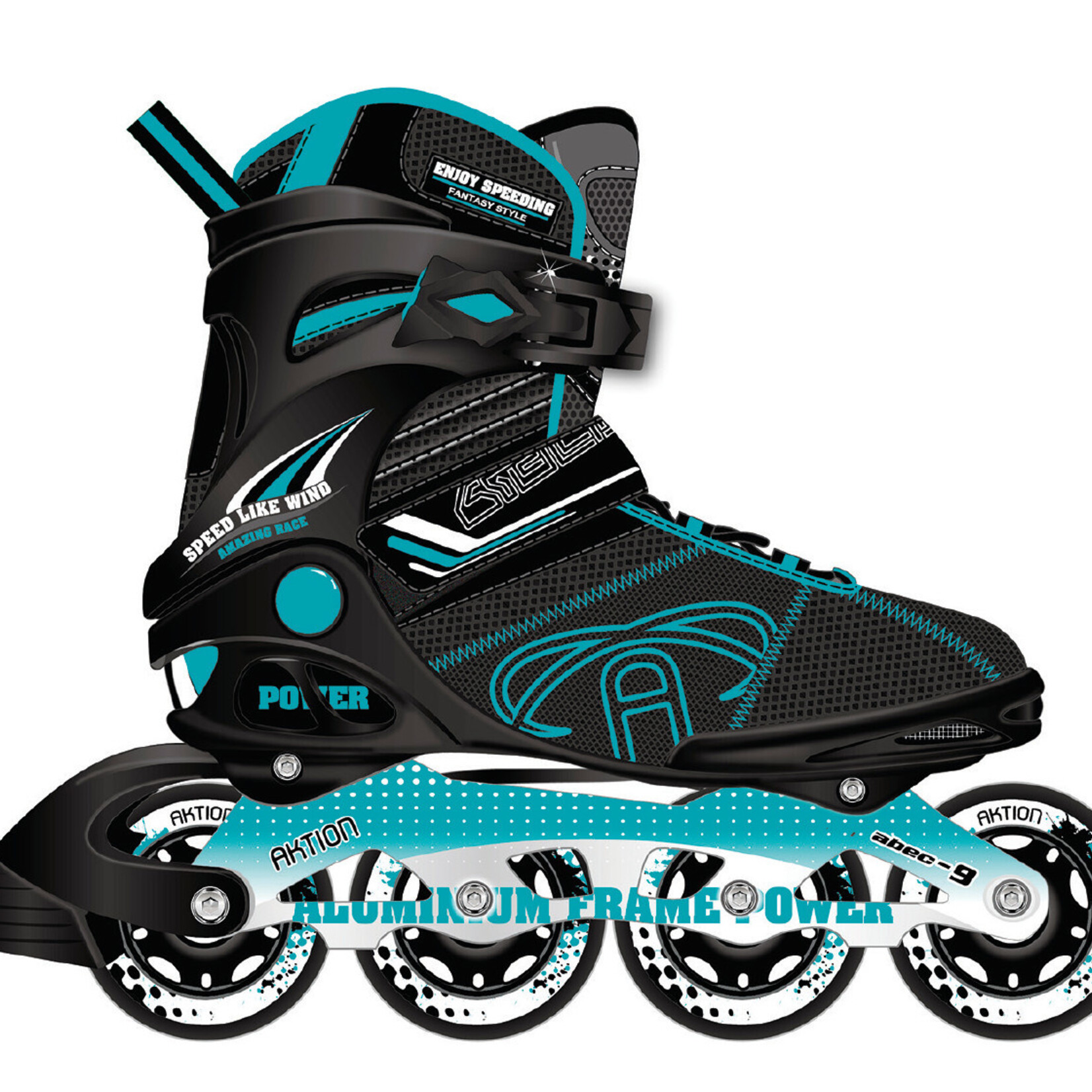 ROLLER SKATE AK148 BKJA US:10