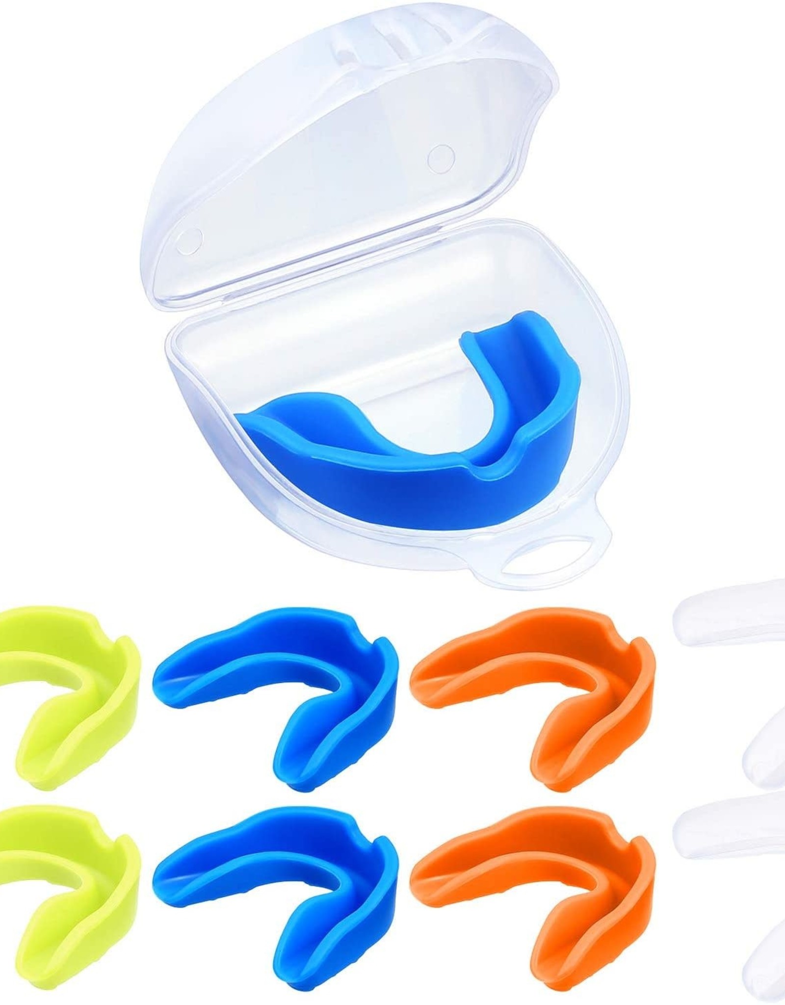 STRAPLESS MOUTHGUARD SENIOR GREEN