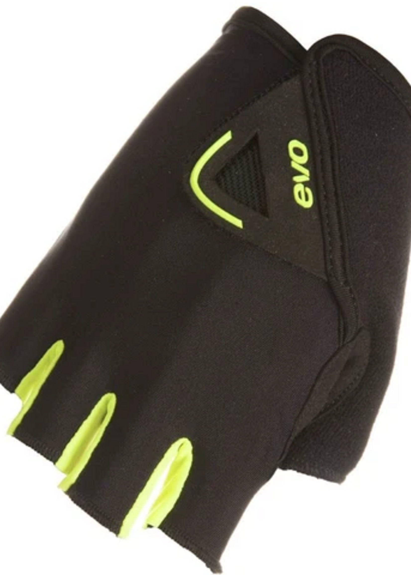 EVO EVO, Palmer Pro, Short Finger Gloves, Women, Black/Yellow, M, Pair