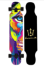 LONGBOARD LEMKEEP 41,5''x 9'' MULTICOULEUR