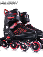 Patin Papaison (L) Rouge  3-6 Abec 7 - 70mm
