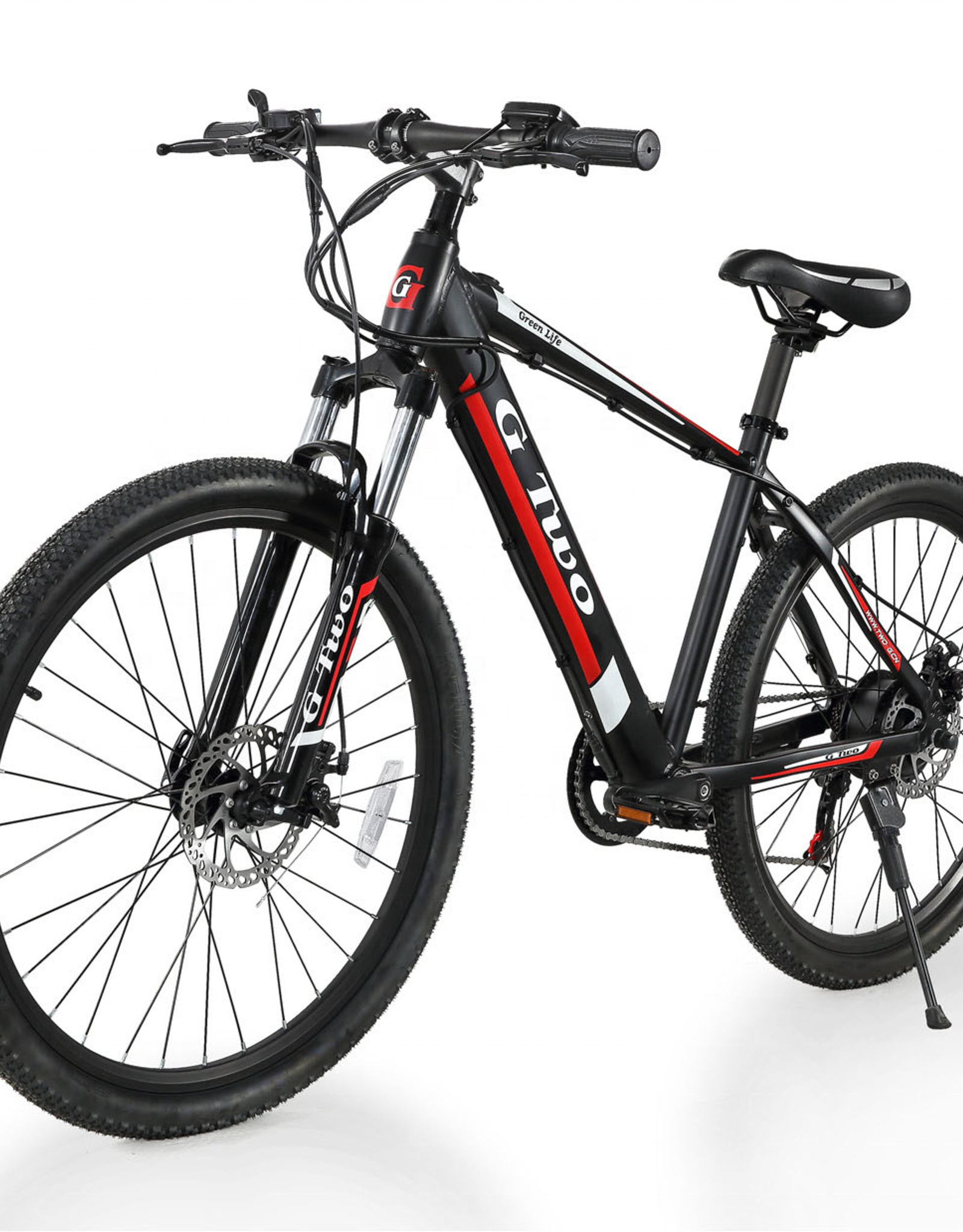 G Two Vélo Électrique G Two De Montagne Noir/Rouge 27.5 pouces(48V-350W)