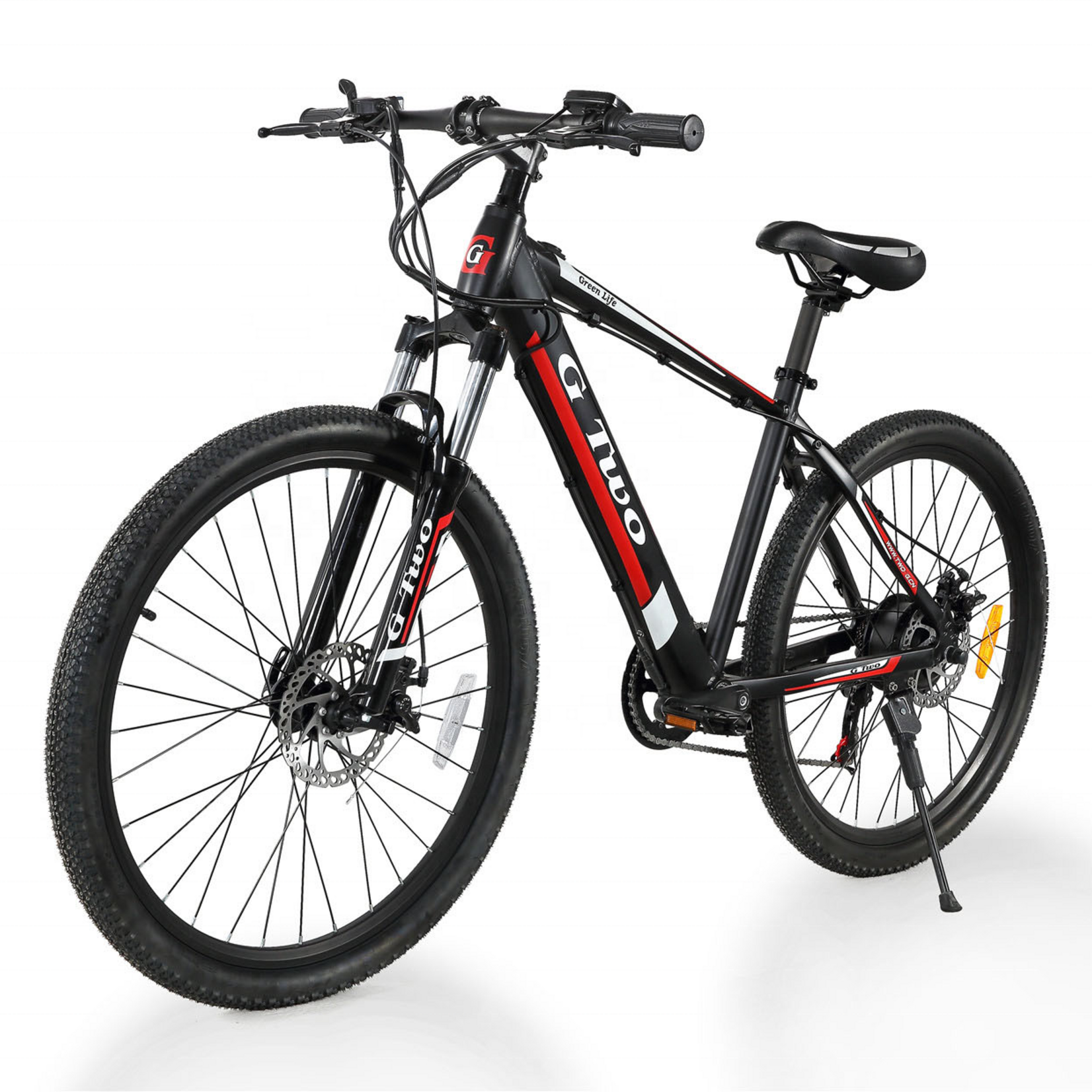 G Two Vélo Électrique G Two De Montagne Noir/Rouge 27.5 pouces(48V-350W)