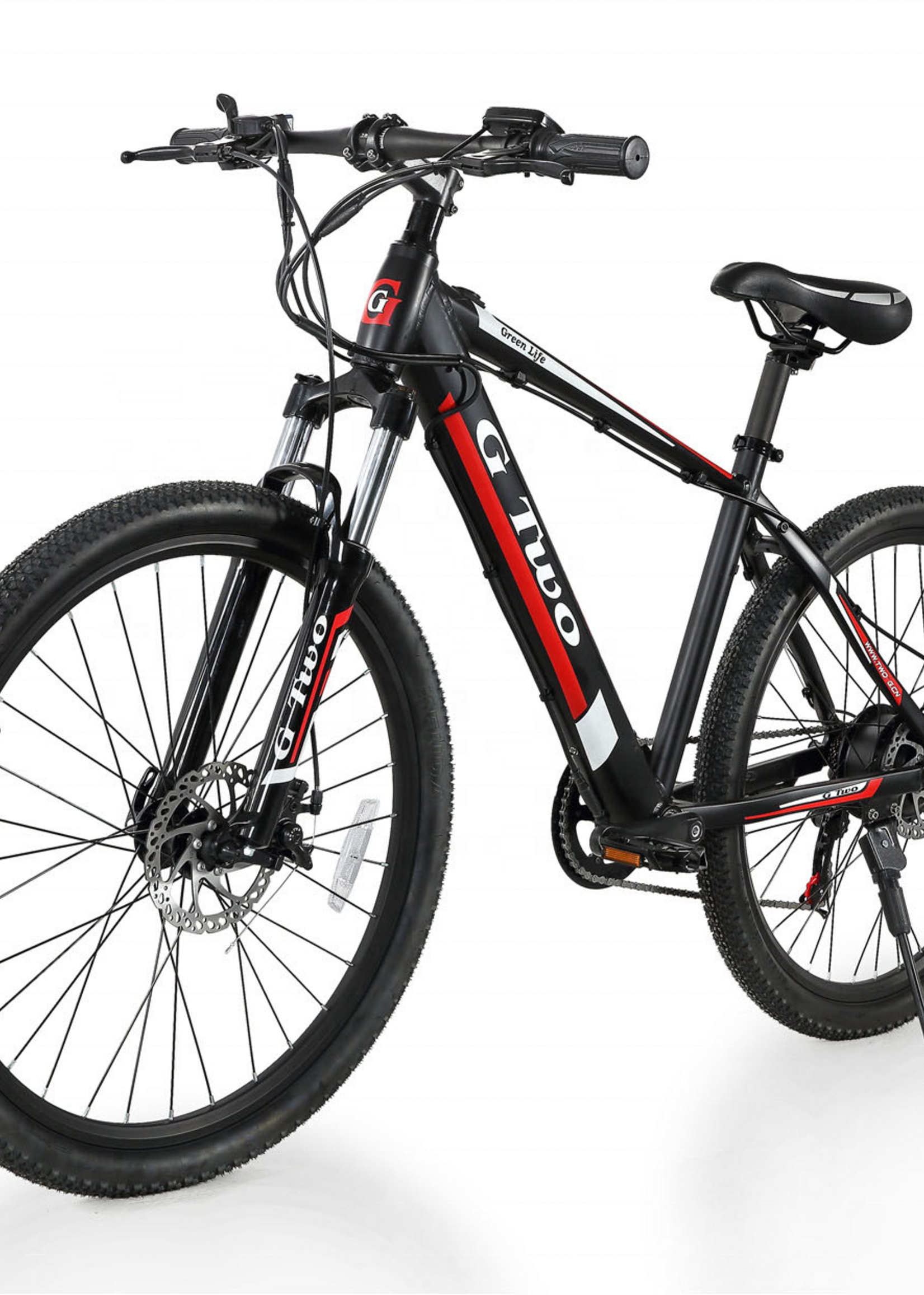 G Two Vélo Électrique G Two De Montagne Noir/Rouge 27.5 pouces(48V-350W)