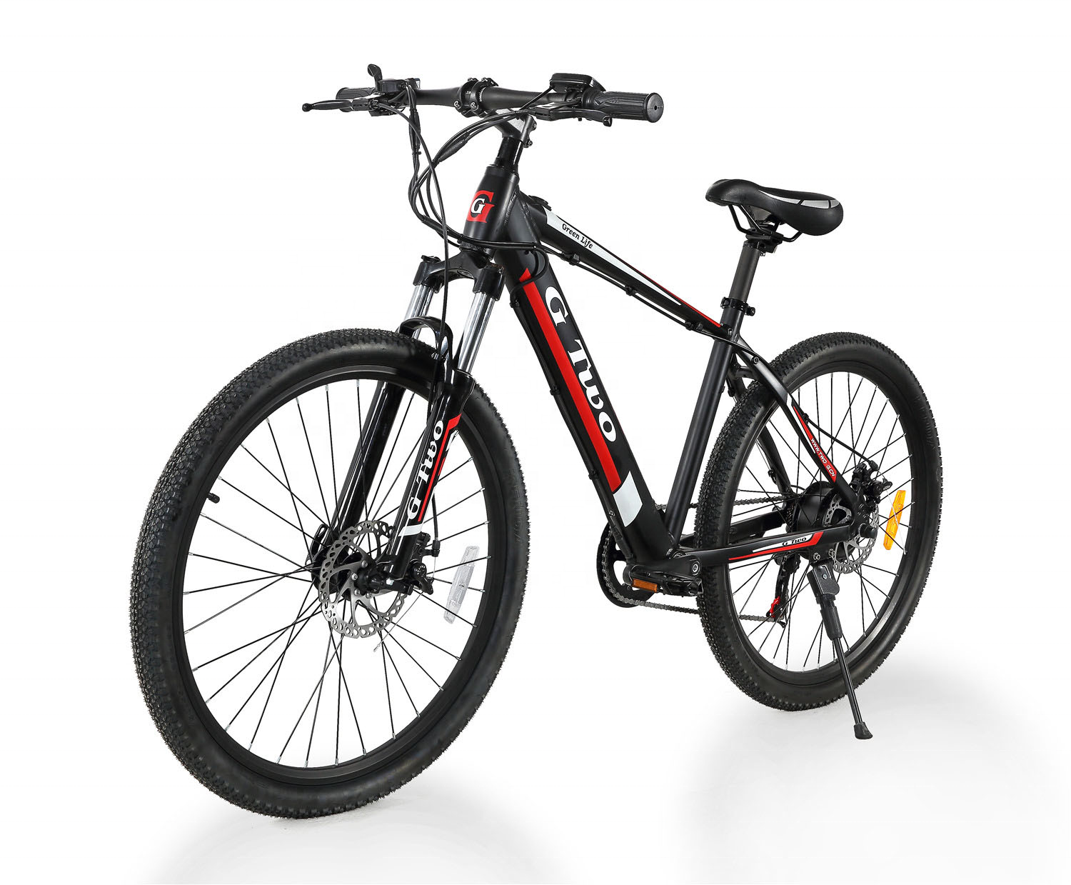 G Two Velo Electrique G Two De Montagne Noir Rouge 27.5 pouces 48V 350W