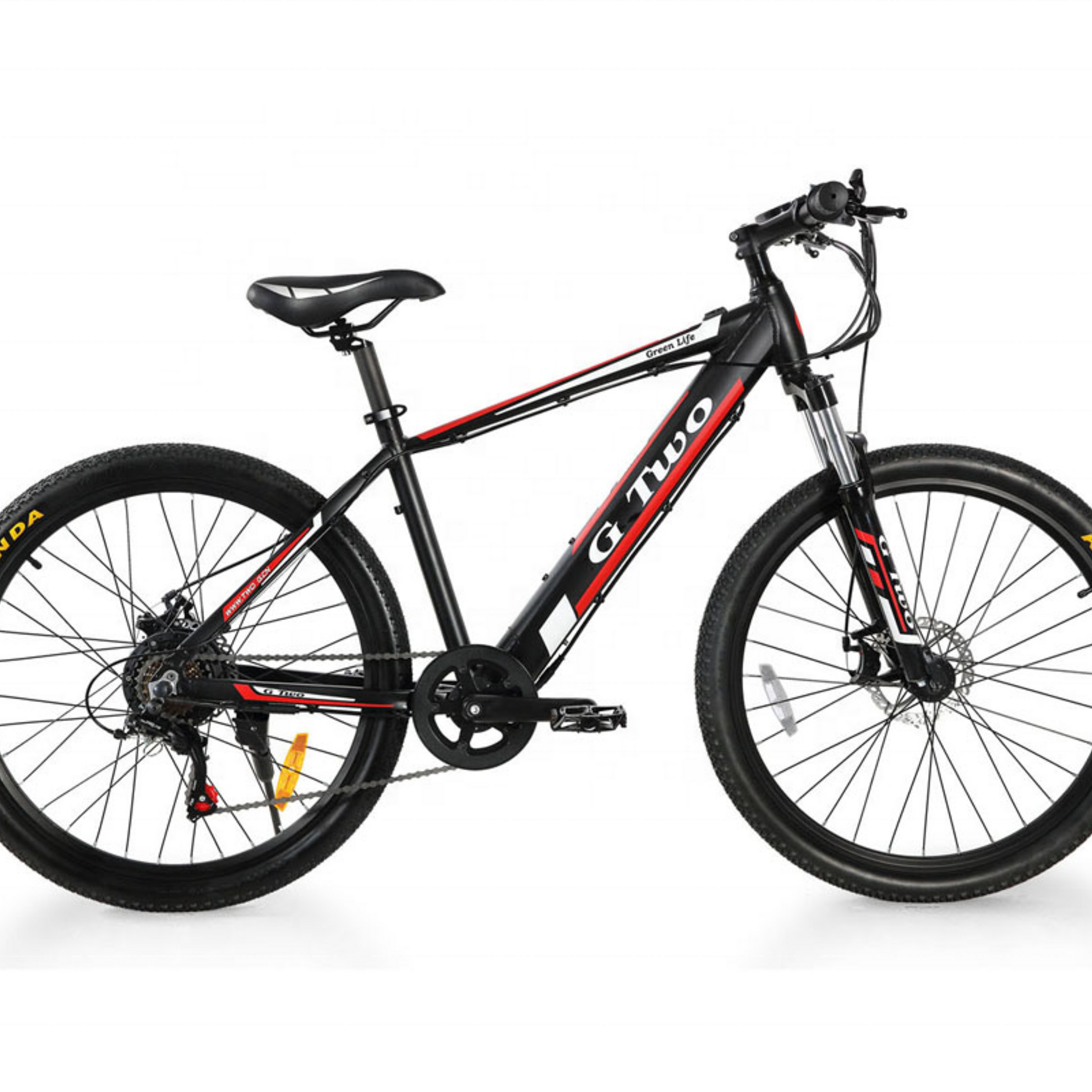 G Two Vélo Électrique G Two De Montagne Noir/Rouge 27.5 pouces(48V-350W)