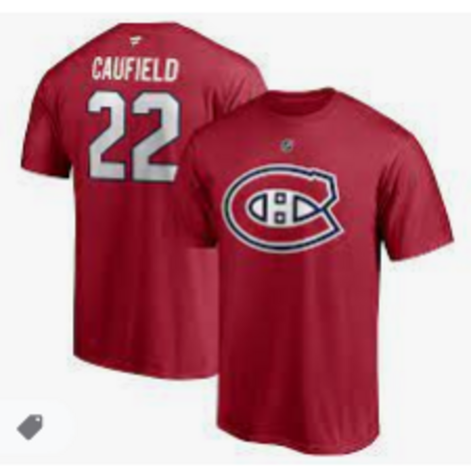 Chandail t-shirt- 22 Cole Caufield NHL Officiel Youth