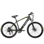G Two Vélo Électrique G Two De Ville  Homme Noir/jaune 700c pouces(48V-350W)