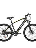 G Two Vélo Électrique G Two De Ville  Homme Noir/jaune 700c pouces(48V-350W)