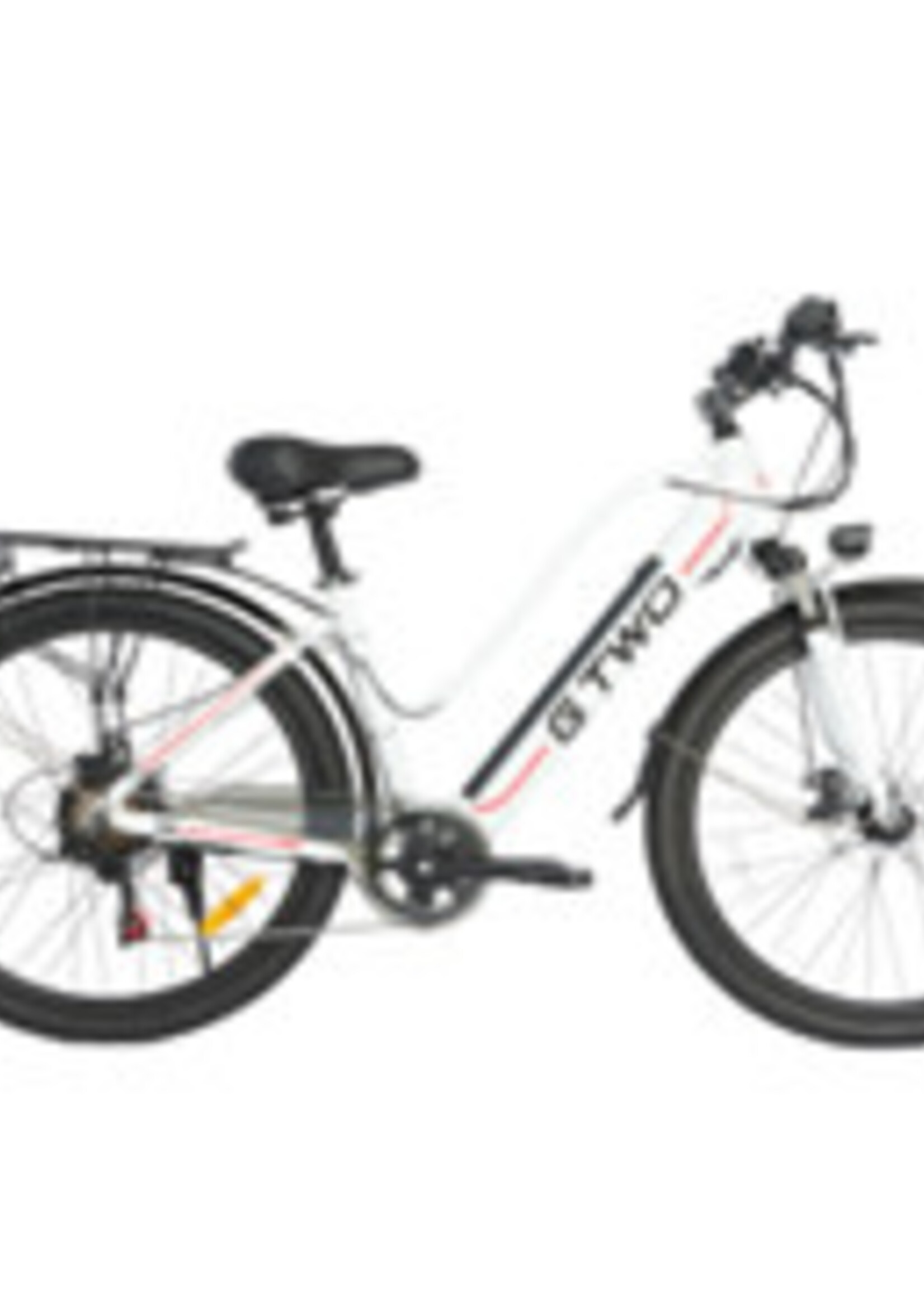 G Two Vélo Électrique G Two De Ville Femme Blanc 700c  pouces(48V-350W)