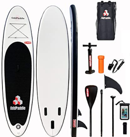INFLATABLE STAND UP ODD PADDLE 11' NOIR BLANC