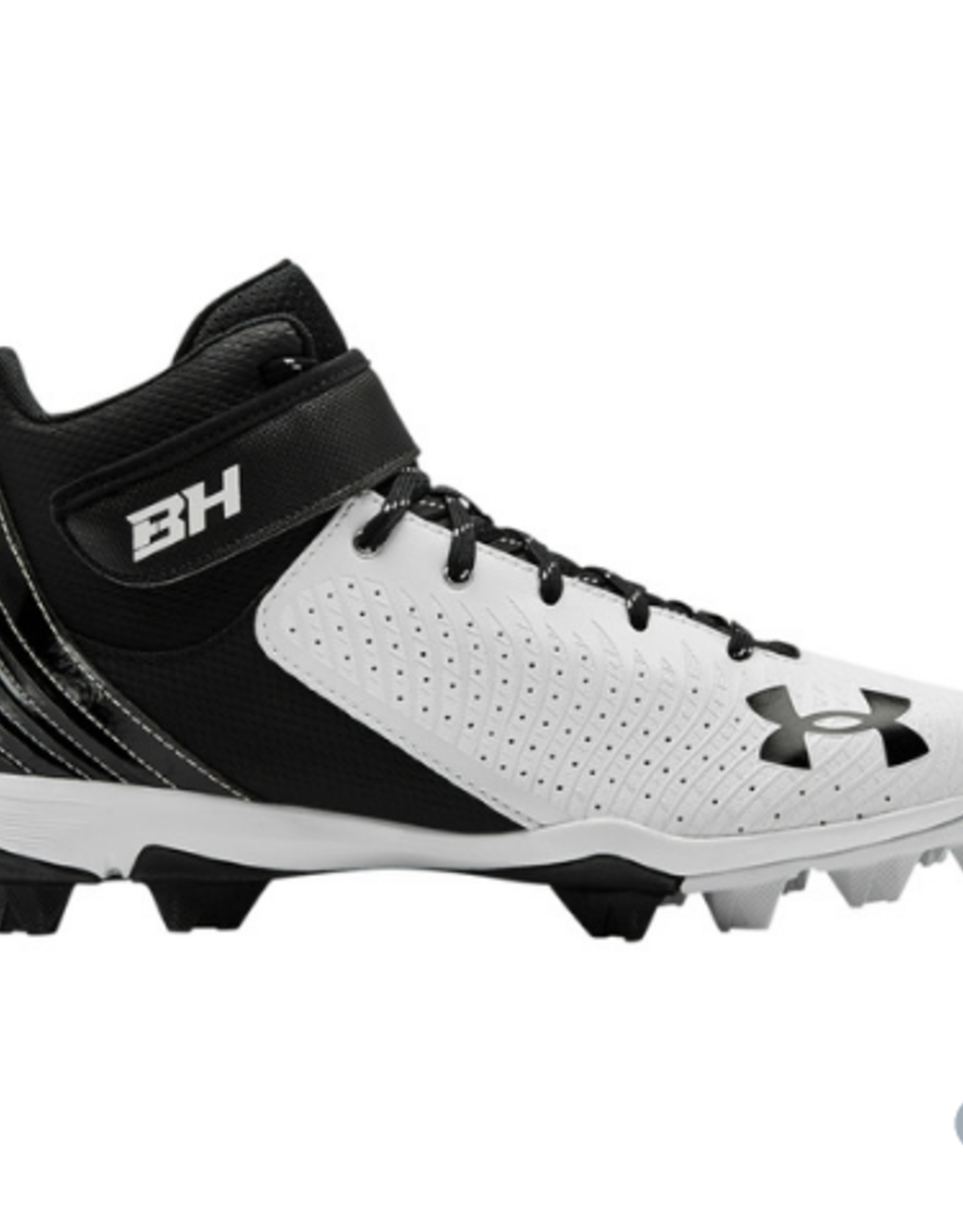 UA HARPER 5 MID RM 10 NOIR BLANC