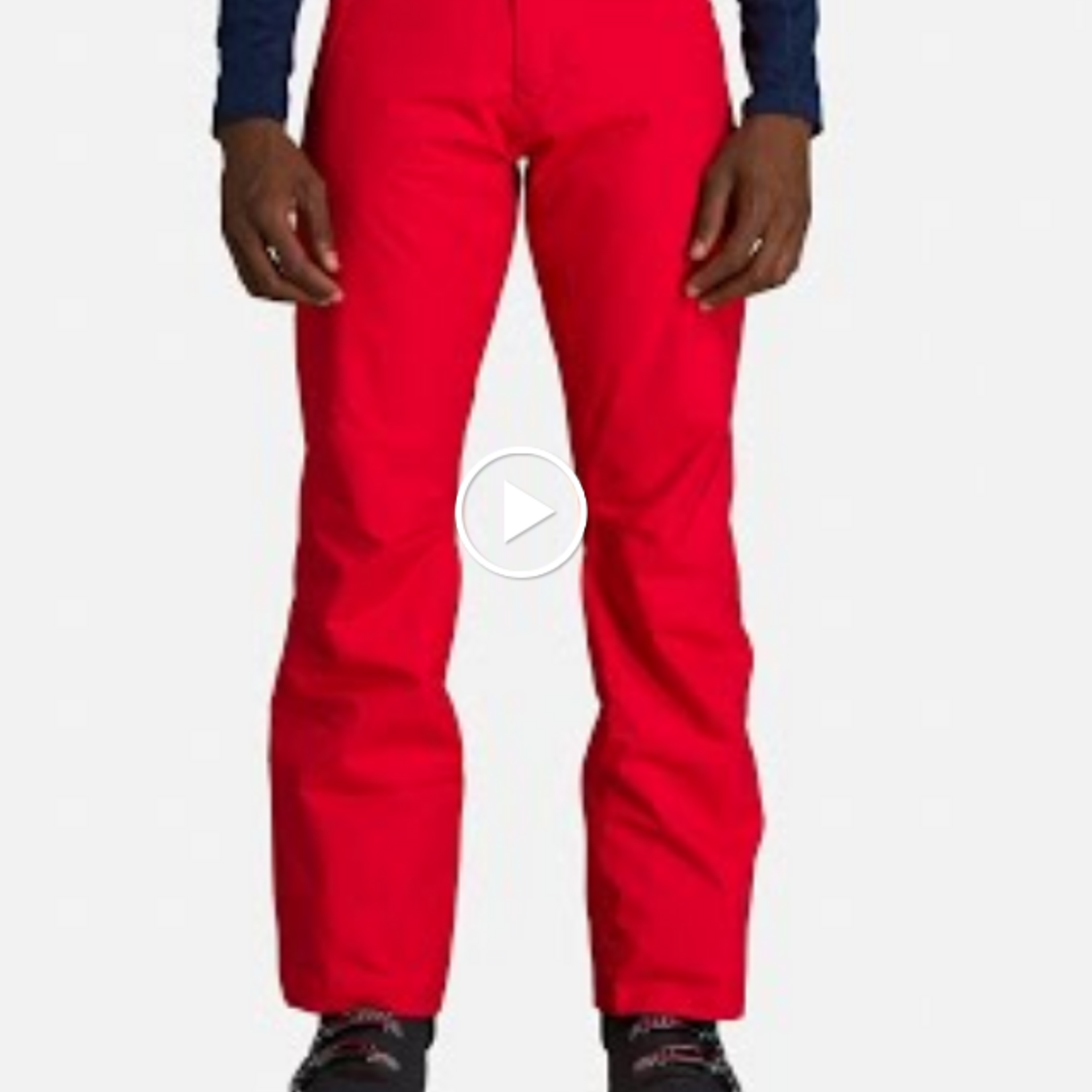Rossignol ski pant red (M) homme