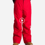 Rossignol boy ski pant rouge 014