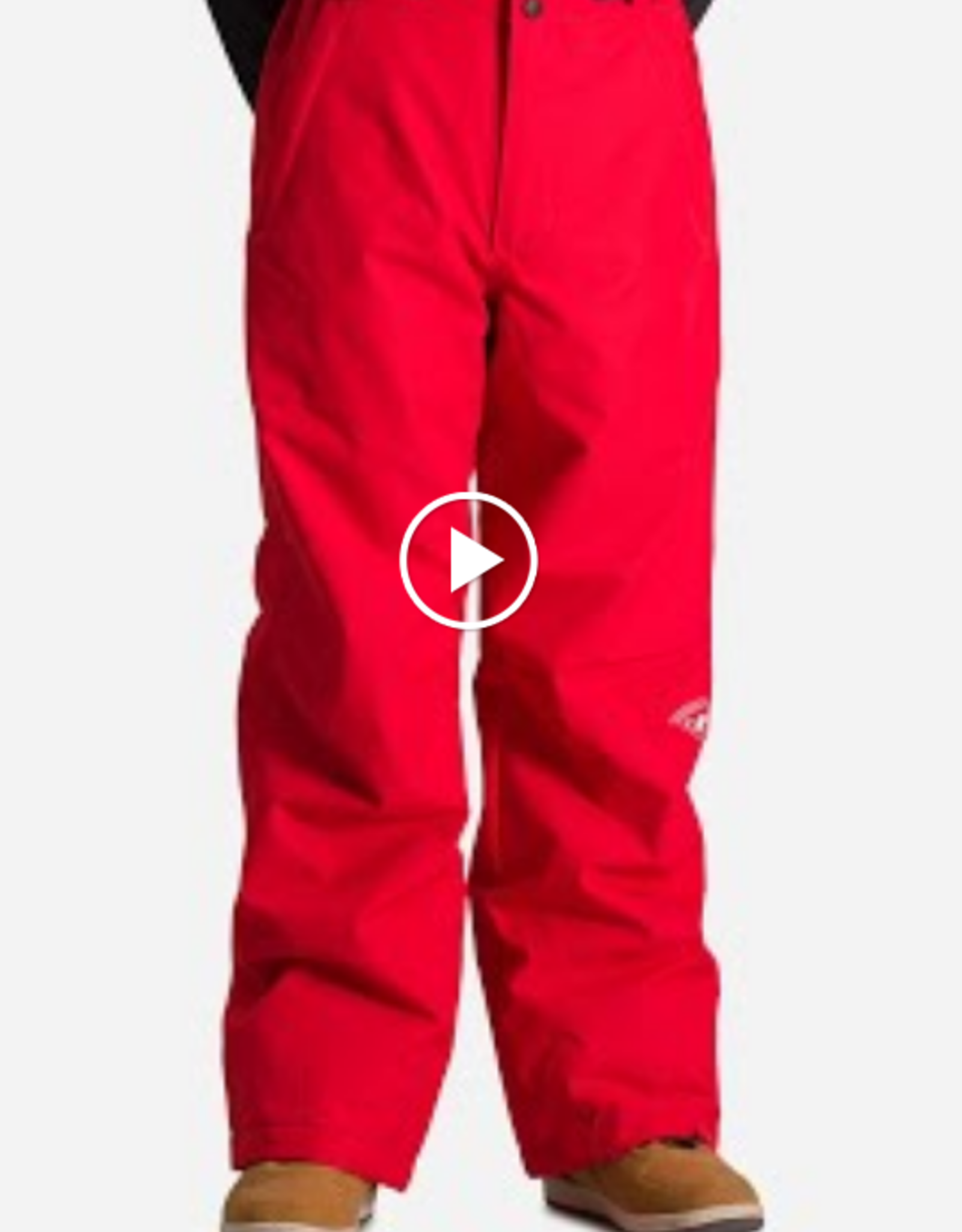 Rossignol boy ski pant rouge 014