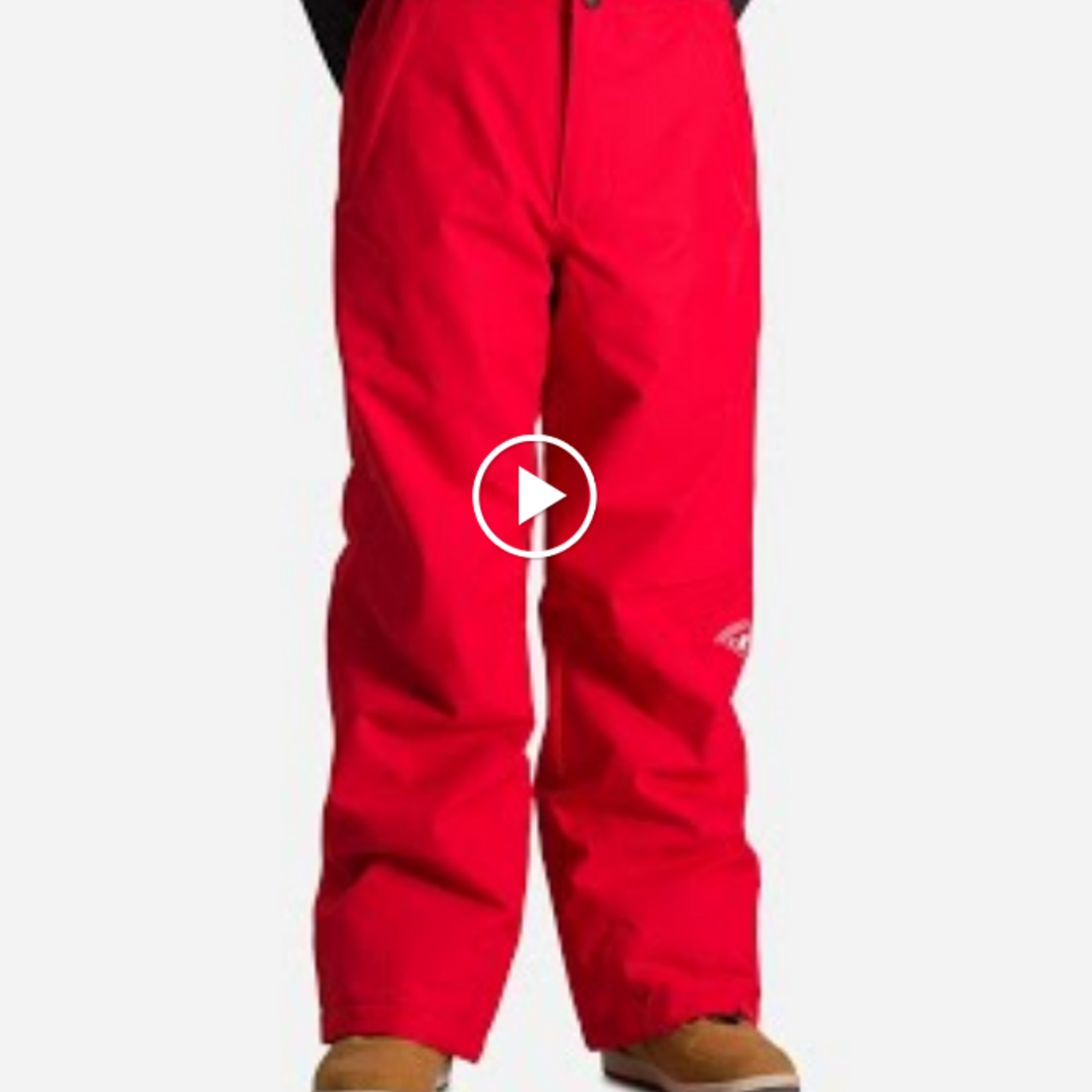 Rossignol boy ski pant rouge 014