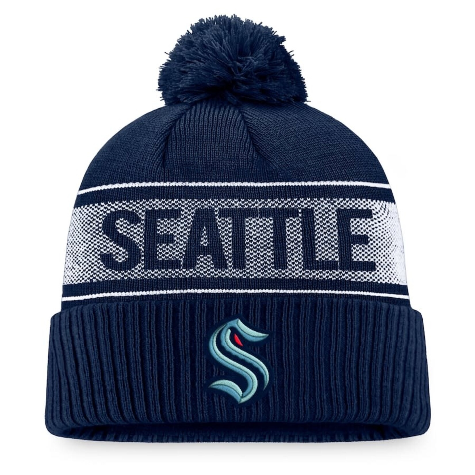 Fanatics Seattle Kraken Iconic Cuffed Beanie