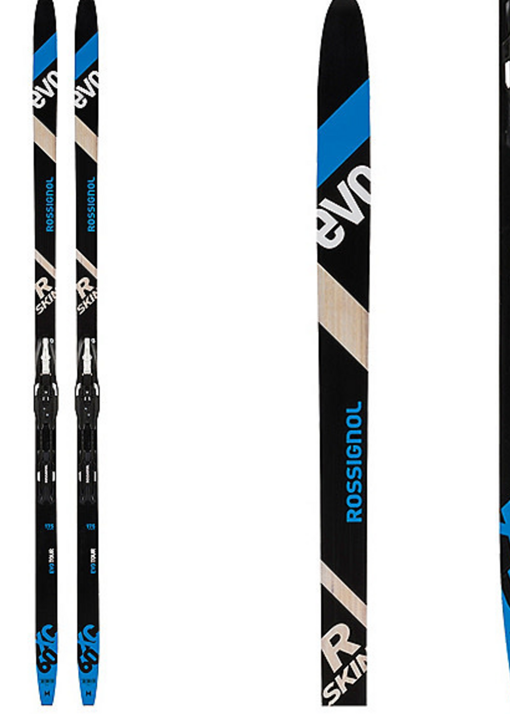 Rossignol R-SKIN 60 EVO BLEU 175 (120-160 Lbs) Avec Fixe