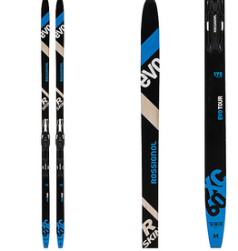 Rossignol R-SKIN 60 EVO BLEU 175 (120-160 Lbs) Avec Fixe