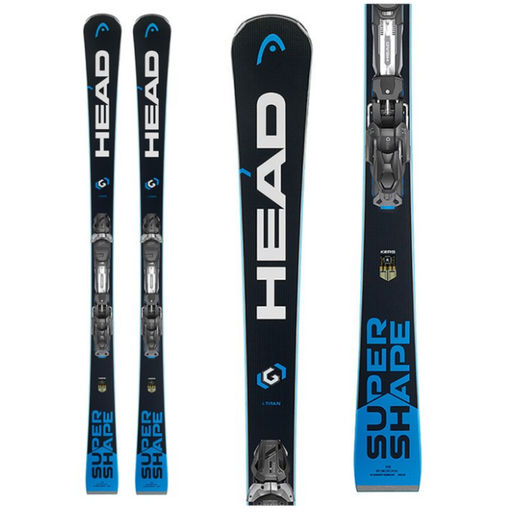 Head Shape i-TITAN Bk/Bue  170cm