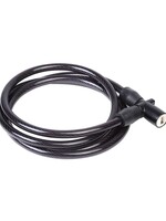 EVO EVO, Lock-It Coil, Cable lock, Key, 8mm x 1500mm, Black