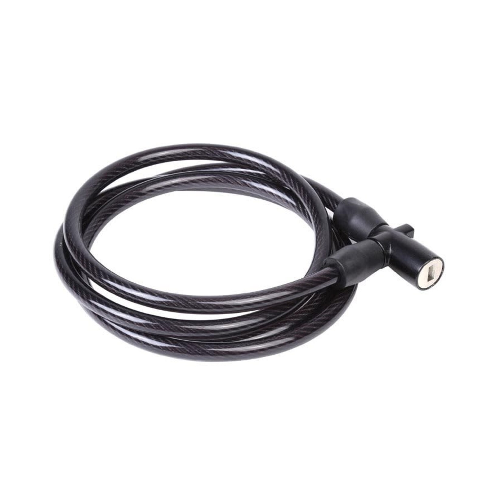 EVO EVO, Lock-It Coil, Cable lock, Key, 8mm x 1500mm, Black