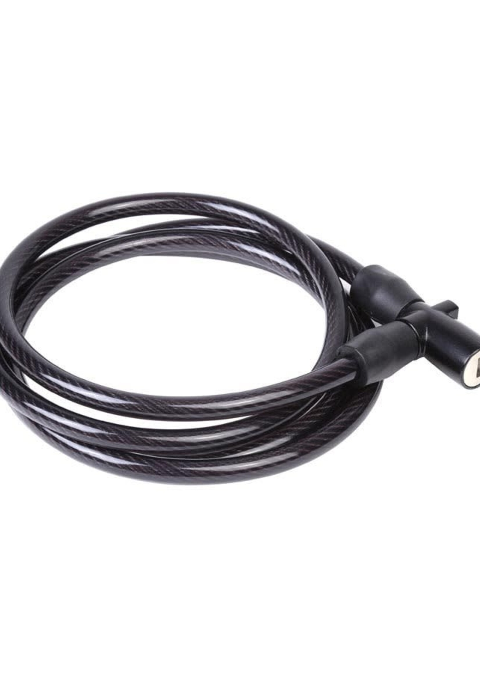 EVO EVO, Lock-It Coil, Cable lock, Key, 8mm x 1500mm, Black