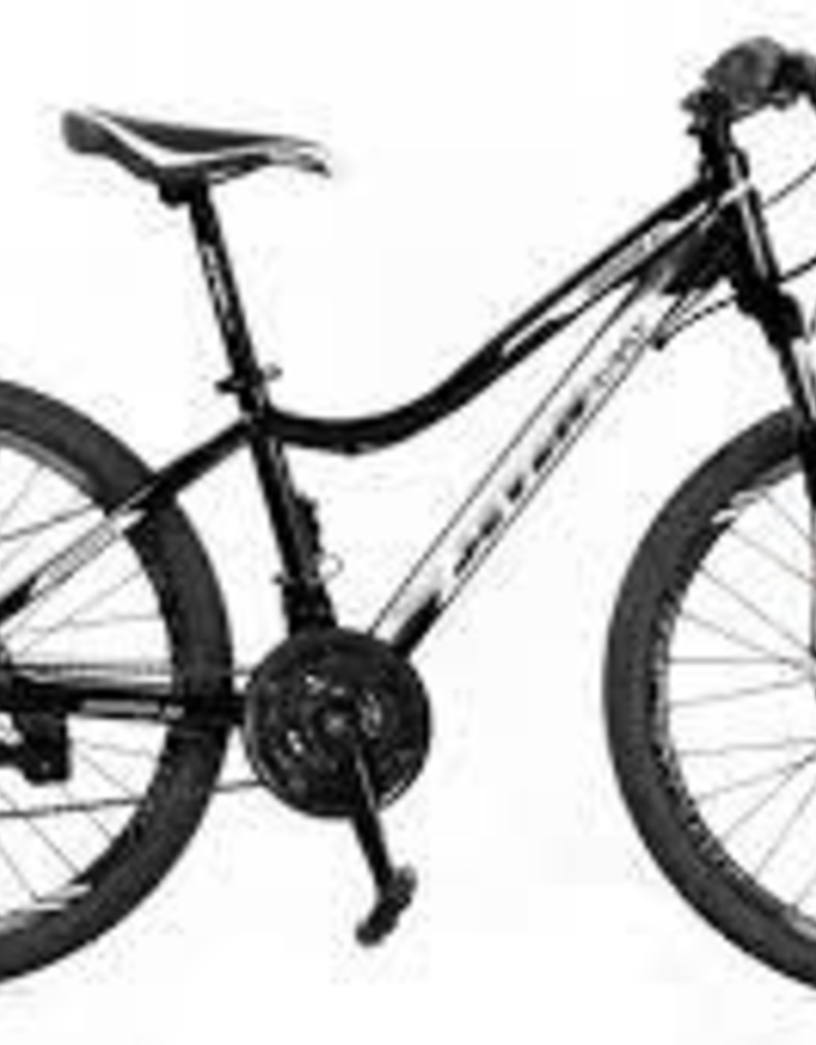 SEVEN PEAKS 21 Speed HUMMER JR 180 /SM ALLOY 24'' MTB Suspension Fork - Mech Disk Brake BLACK / WHITE