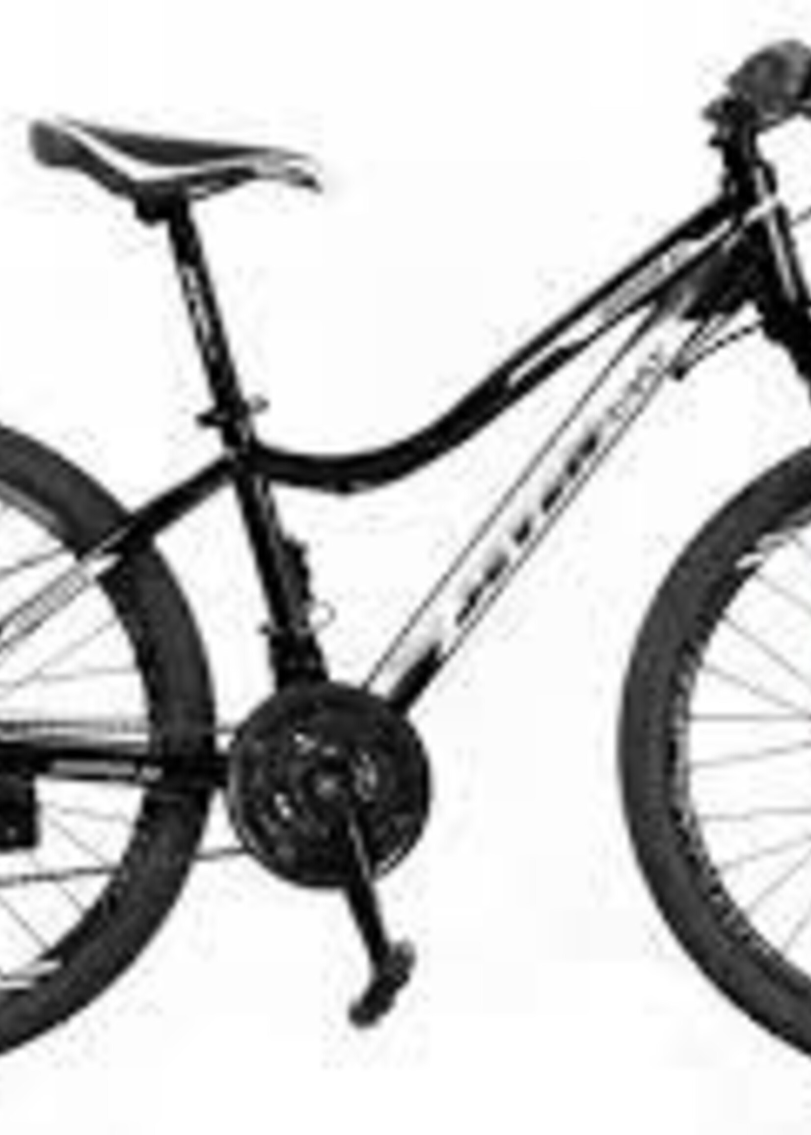SEVEN PEAKS 21 Speed HUMMER JR 180 /SM ALLOY 24'' MTB Suspension Fork - Mech Disk Brake BLACK / WHITE