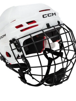 CCM Hockey HT70C SR CCM TAC Combo Helmet White L