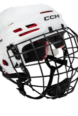 CCM Hockey HT70C SR CCM TAC Combo Helmet White L