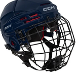 CCM Hockey HT70C SR CCM TAC Combo Helmet Navy L