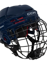 CCM Hockey HT70C SR CCM TAC Combo Helmet Navy L