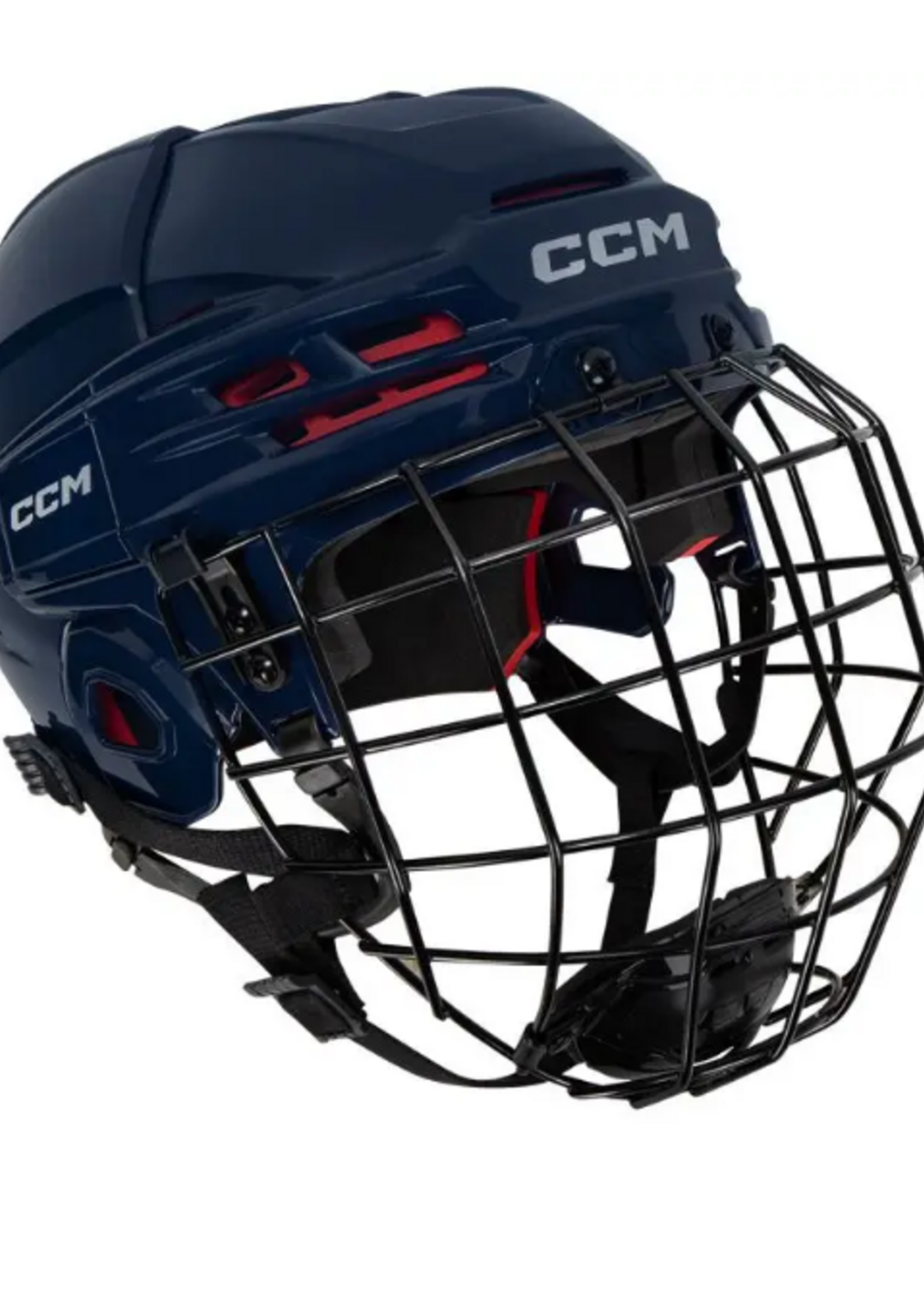 CCM Hockey HT70C SR CCM TAC Combo Helmet Navy L