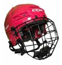 CCM Hockey HT70C SR CCM TAC Combo Helmet Red S