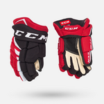CCM Hockey HG485 JR CCM JS Prot Gloves Black/Red/White 11