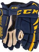 CCM Hockey HG485 JR CCM JS Prot Gloves Navy/Sunflower 11